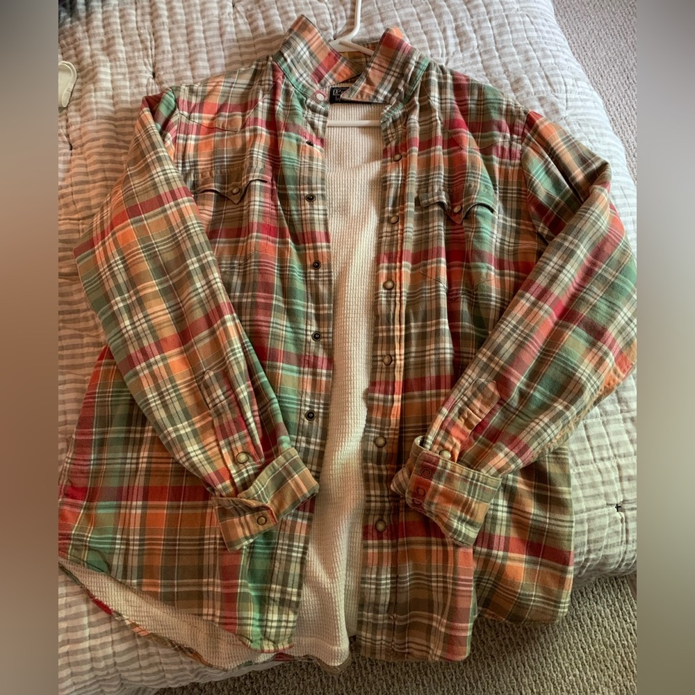 Polo plaid button up